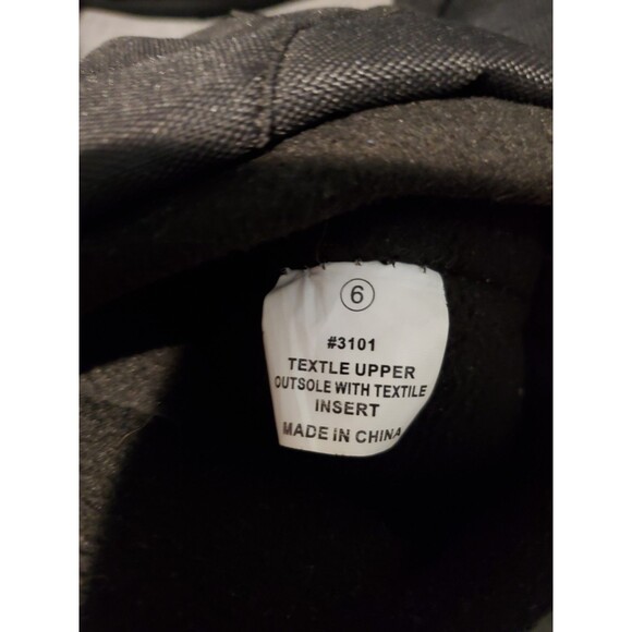 Storm Kidz Youth Unisex Snow Boots-Black Size 6- 0263 - Picture 9 of 9